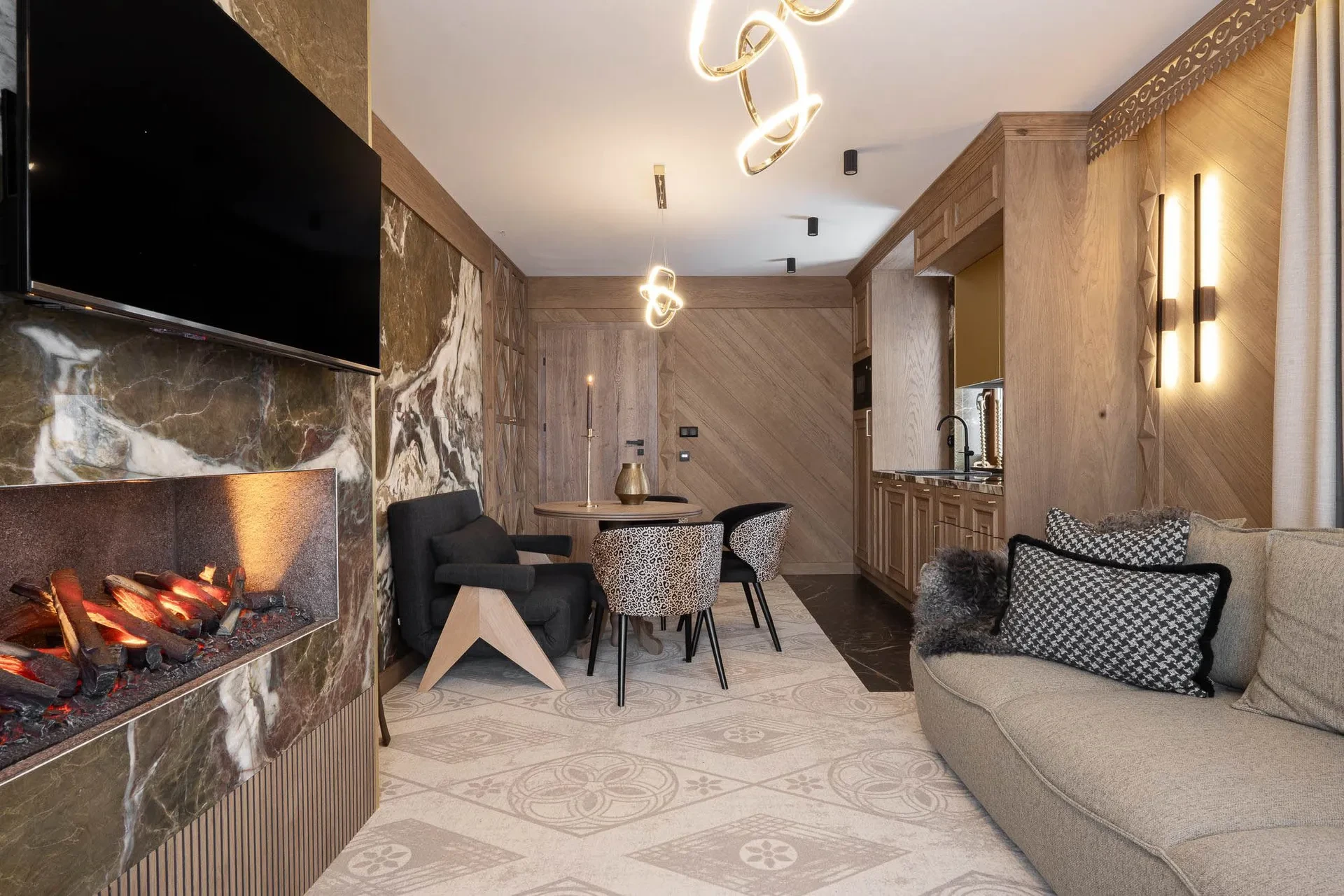 شقة Budzowy Wierch, Willa Tatrzańska Luxury Apartments & SPA